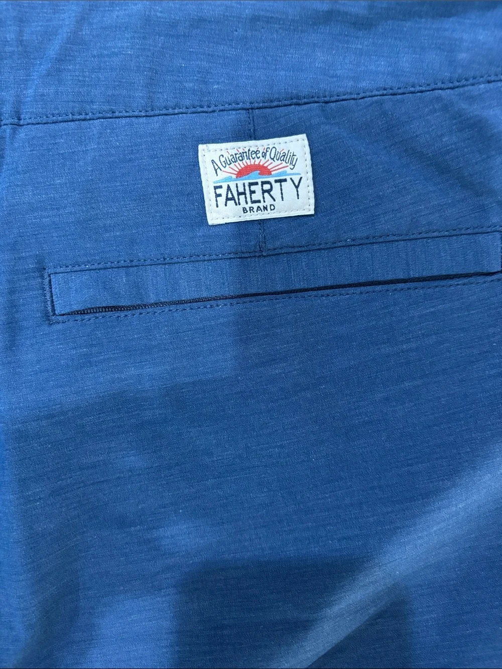 Faherty button front closure